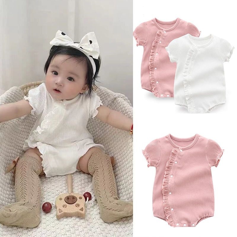 Baby Products Korean - 아기 유아 레이스 점프수트 여름 신상품