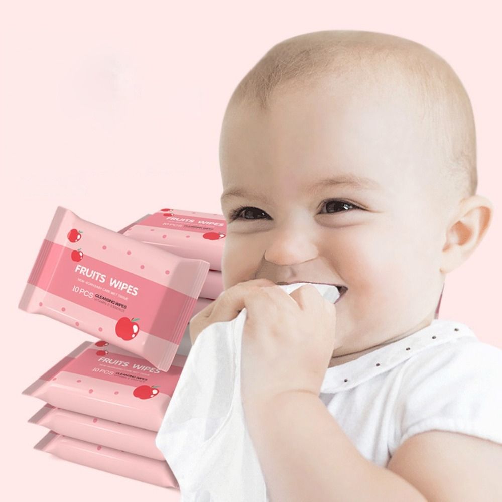 Baby Products For Skin - 스펀레이스 부직포 원단 아기 물티슈, EDI