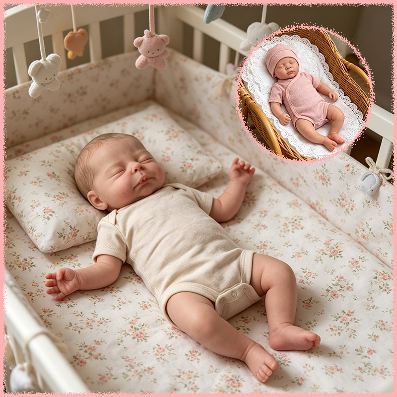 Baby Products For Skin - 실물 같은 리본 크리스토퍼/에세니아 인형 18인치