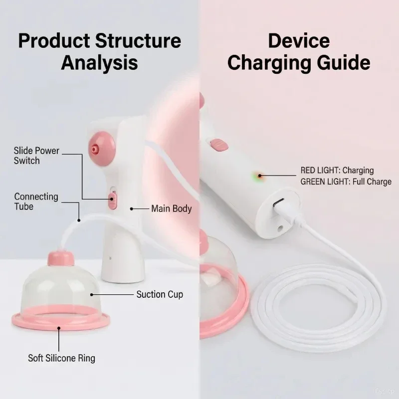 전기 가슴 마사지 기기 유방 흡입 진공 증폭 바디 펌프 - Breast Pump 리뷰 및 가격