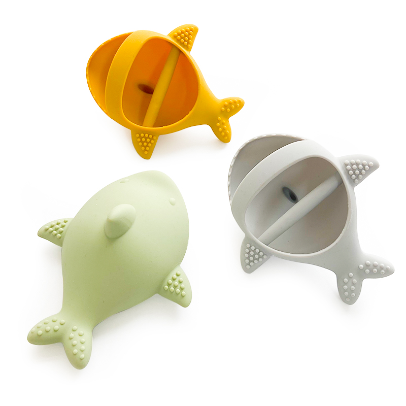 1pcs 실리콘 상어 아기 팔찌 치아발육기 설치류 치아 - Baby Products Photos 리뷰 및 가격