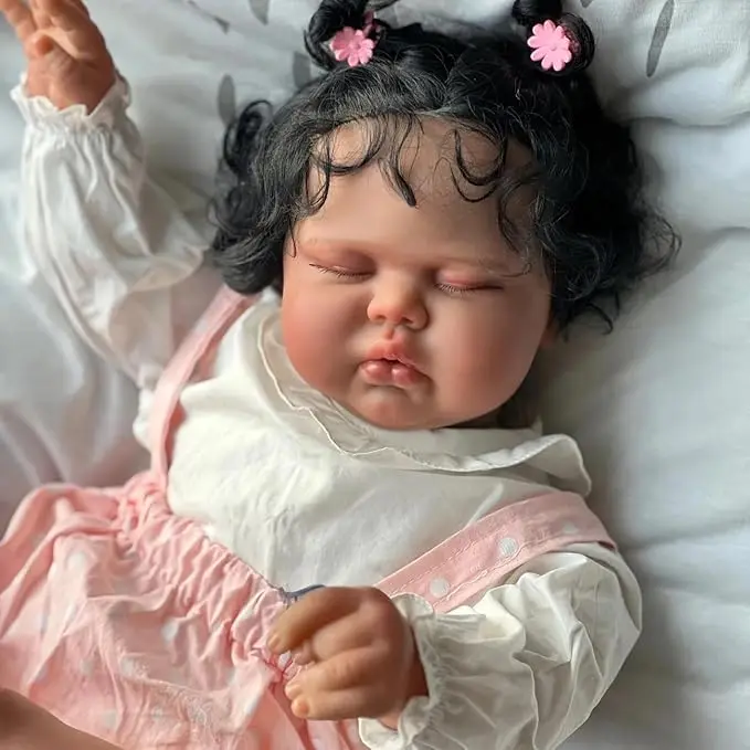 NPK 19인치 잠자는 아기 인형, 어두운 피부색, 부 - Baby Products For Skin 리뷰 및 가격