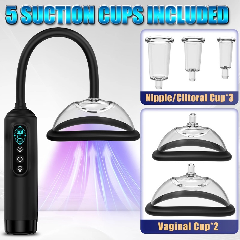 LCD 푸시 펌프 니플 흡입기 진동기 6가지 흡입 모드 - Breast Pump 리뷰 및 가격