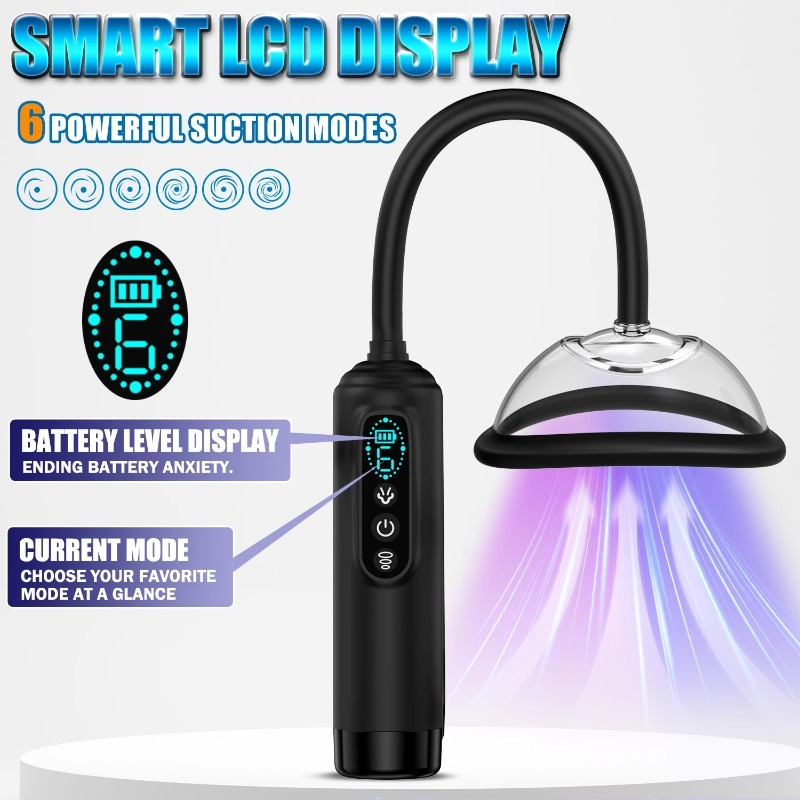 LCD 푸시 펌프 니플 흡입기 진동기 6가지 흡입 모드 - Breast Pump 리뷰 및 가격