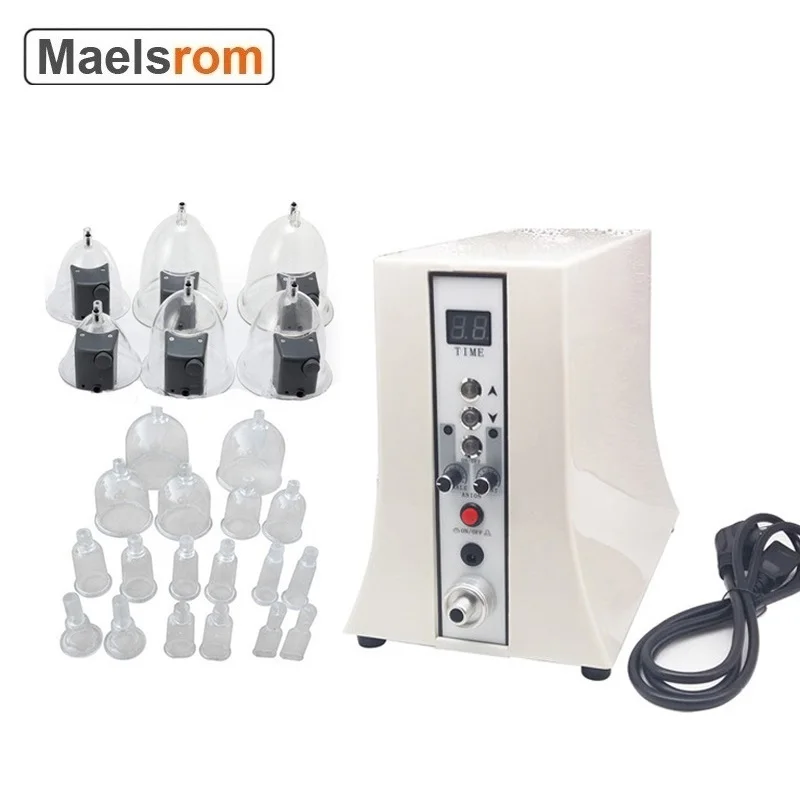 24개의 컵이 있는 진공 요법 바디 마사지 시스템 -  - Breast Pump 리뷰 및 가격