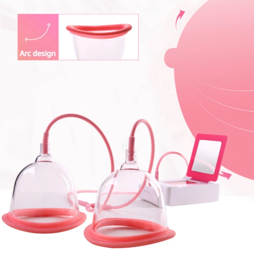 전기 가슴 마사지 장치 확대 진공 펌프 이중 흡입 컵  - Breast Pump 리뷰 및 가격