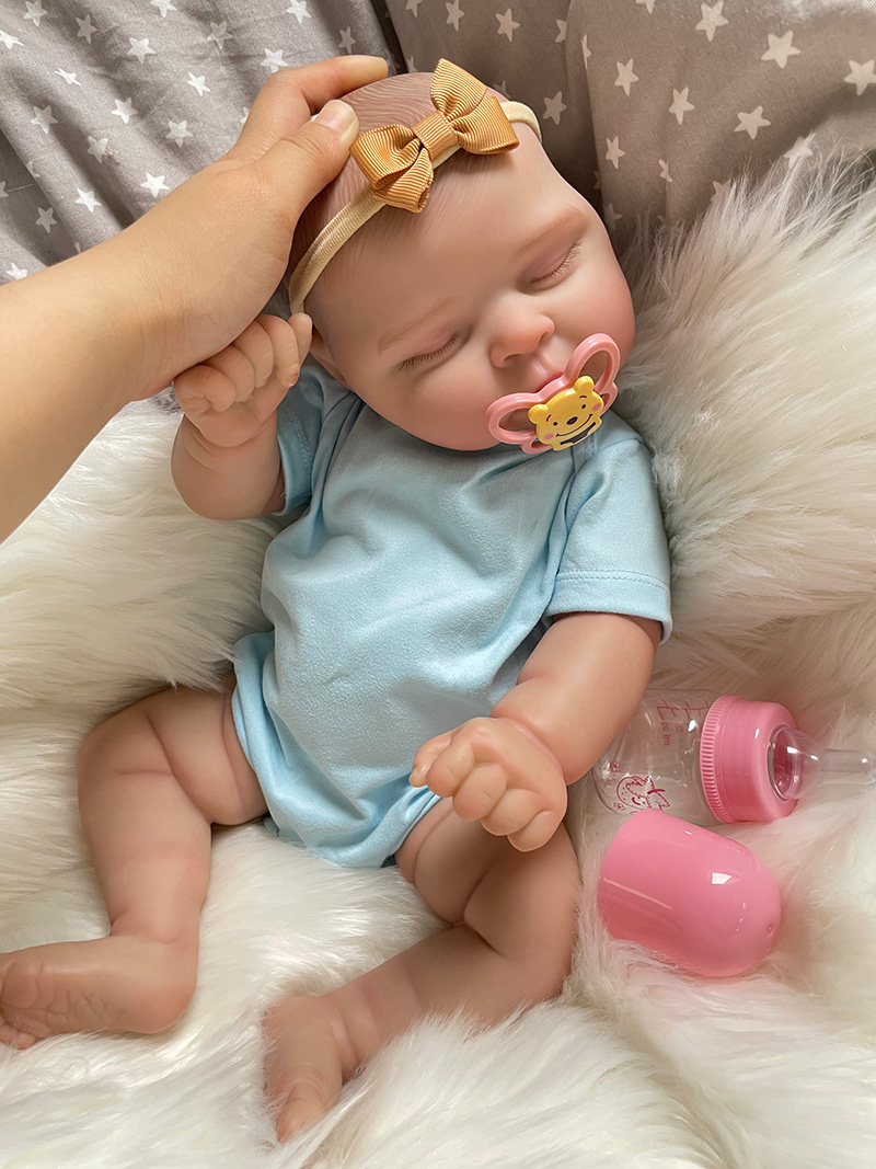 코케라 20인치/50cm 리얼 베이비돌 리본돌 부드러운 - Baby Products Drawing 리뷰 및 가격